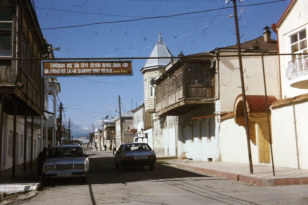 A street in the Red Village